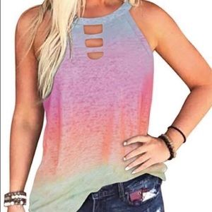 Tye dye tank